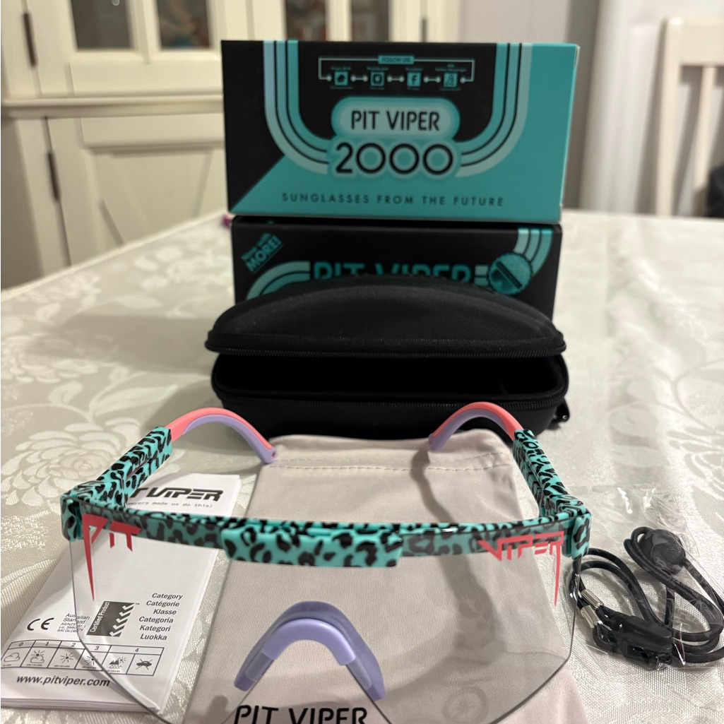 Pit Viper The Marissas Nails Photochromic 2000 Brand New